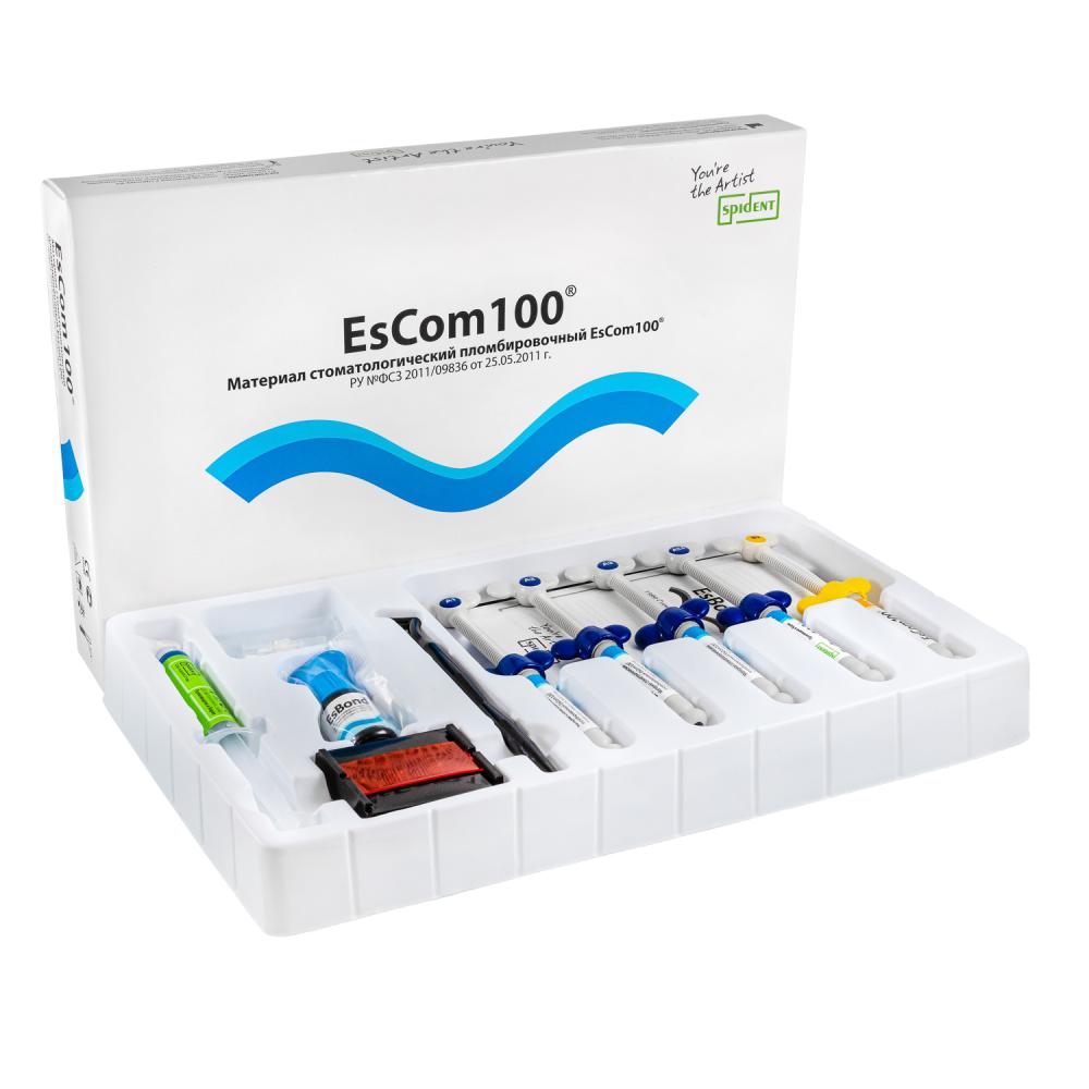 EsCom 100 Kit (Малый) — Набор материалов стоматологических пломбировочных, фото №1