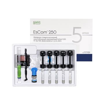 EsCom 250 Kit - 5 (Малый) — Набор материалов стоматологических пломбировочных