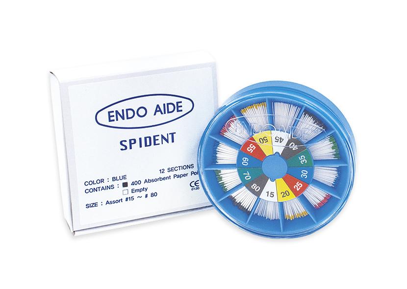 Endo Aid Papper Points — Штифты эндоканальные абсорбирующие бумажные, органайзер, фото №1